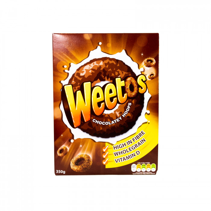 Weetabix Weetos Chocolatey Hoops 350g